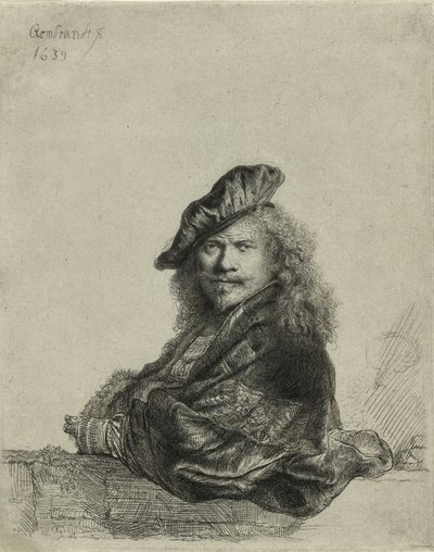 Selbstporträt von Rembrandt van Rijn